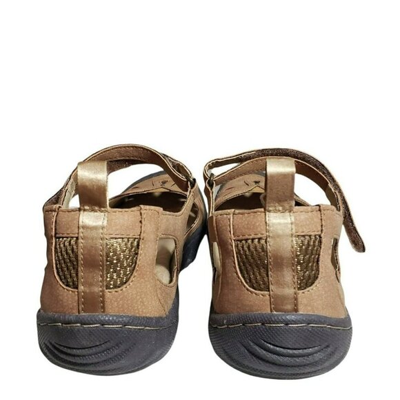 JBU Womens Meadow Tan Brown Round Toe Casual Mary Jane Flat Shoes Flats Size 8M - Picture 5 of 9